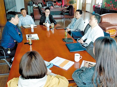 金安區(qū)稅務(wù)局黨委書記、夏建科局長一行蒞臨安徽星星集團走訪調(diào)研