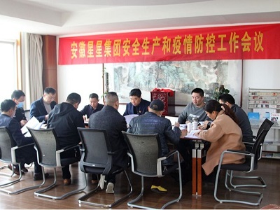 安徽星星集團(tuán)召開安全生產(chǎn)及疫情防控工作會(huì)議